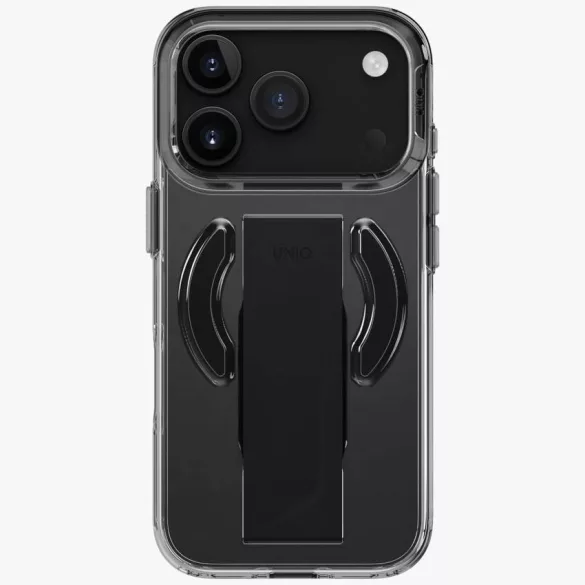 UNIQ Heldro Air tok iPhone 17 Pro Magclick töltés fekete