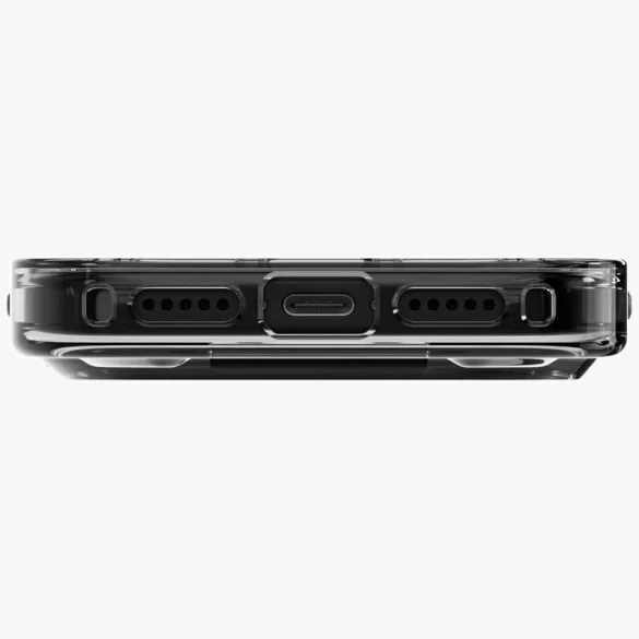 UNIQ Heldro Air tok iPhone 17 Pro Magclick töltés fekete
