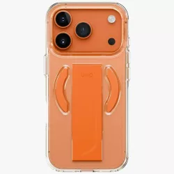   UNIQ Heldro Air tok iPhone 17 Pro Magclick töltés narancssárga színben