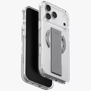 UNIQ Heldro Air tok iPhone 17 Pro Max Magclick töltés Átlátszó