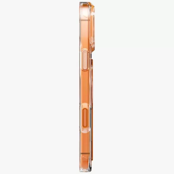 UNIQ Heldro Air tok iPhone 17 Pro Max Magclick töltés narancssárga