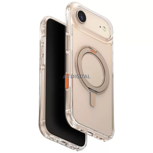 UNIQ Swivix tok iPhone Air 360 forgatható rugós állvány arany színben