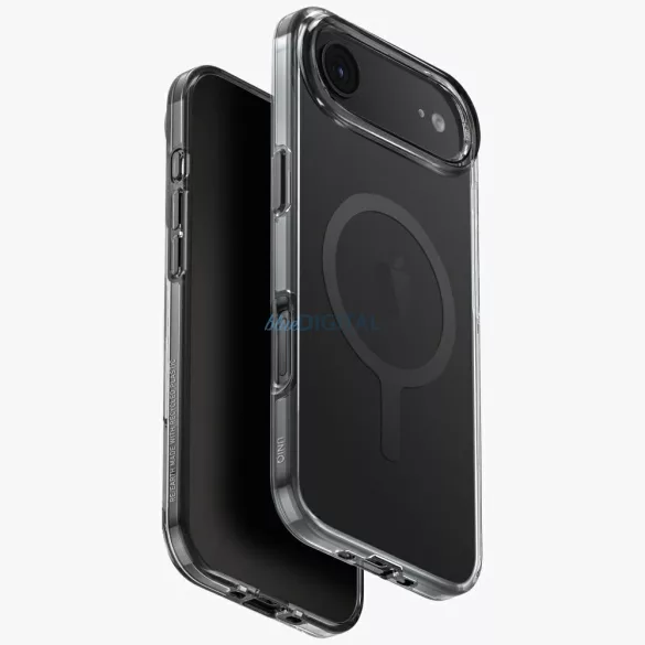 UNIQ Clario tok iPhone Air Magclick töltés Fekete
