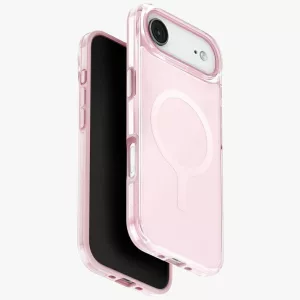 UNIQ Clario tok iPhone Air Magclick töltés rózsaszínű