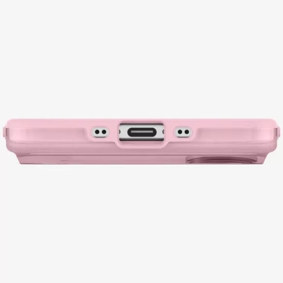 UNIQ Clario tok iPhone Air Magclick töltés rózsaszínű