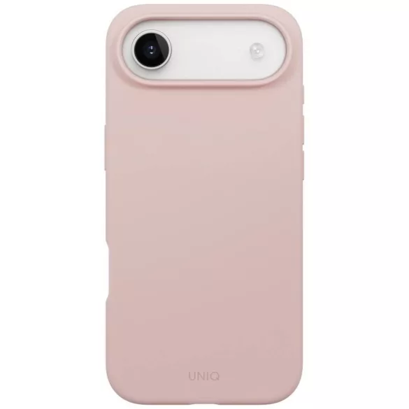 UNIQ Lino tok iPhone Air Magclick töltés rózsaszínű