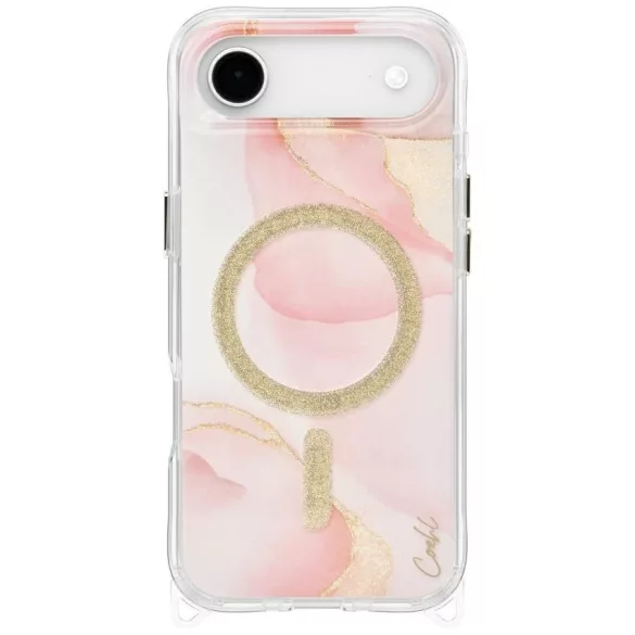 UNIQ Coehl Aeris tok iPhone Air mágneses töltés rózsaszínű