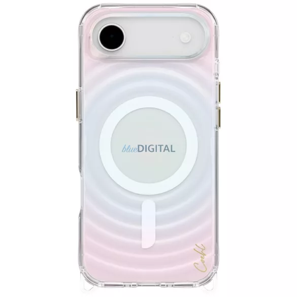 UNIQ Coehl Vela tok iPhone Air mágneses töltés opál színben