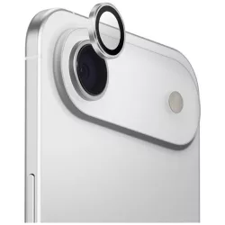   UNIQ Optix alumínium kamera objektívvédő iPhone Air készülékhez, applikátorral, ezüst színben