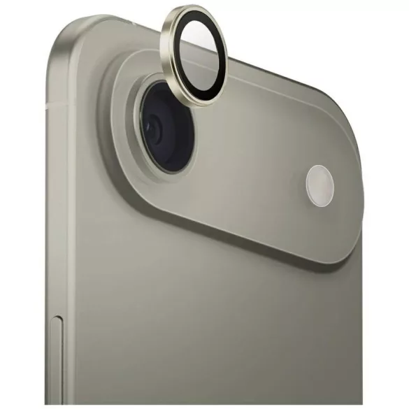 Edzett üveg a kamera objektívhez UNIQ Optix alumínium kamera objektívvédő iPhone Air készülékhez, alkalmazással