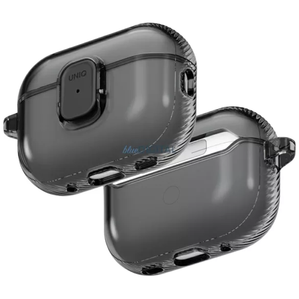 UNIQ Glase Pro tok az AirPods Pro 3     Lock Tok, füstös színű