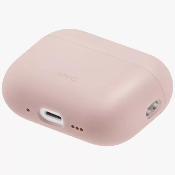 UNIQ Lino tok az AirPods Pro 3 gen szilikonhoz rózsaszínű