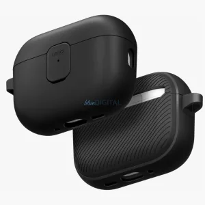 UNIQ Clyde tok az AirPods Pro 3 gen fekete-szürke tokhoz