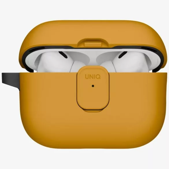 UNIQ Clyde tok az AirPods Pro 3 gen sárga-szürke tokhoz