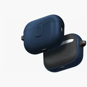 UNIQ Clyde tok az AirPods Pro 3 gen kék-szürke tokhoz