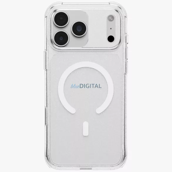 UNIQ LifePro Xtreme MagSafe tok iPhone 18 Pro Max / 17 Pro Max - átlátszó/csillám