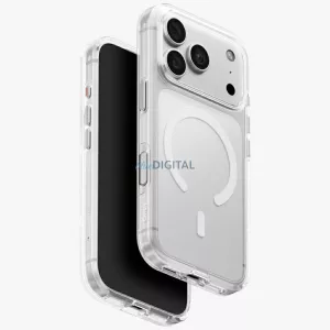 UNIQ Clario MagSafe tok iPhone 18 Pro / 17 Pro - átlátszó