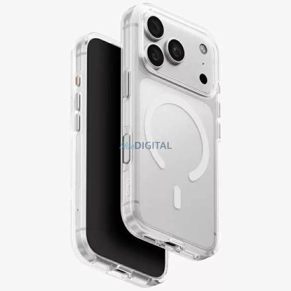 UNIQ Clario MagSafe tok iPhone 18 Pro / 17 Pro - átlátszó