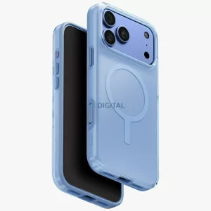UNIQ Clario MagSafe tok iPhone 18 Pro Max / 17 Pro Max - kék