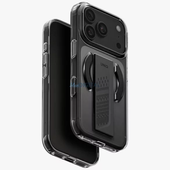 UNIQ Heldro Air MagSafe tok iPhone 18 Pro / 17 Pro - árnyalt füst
