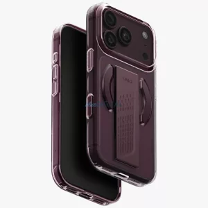 UNIQ Heldro Air MagSafe tok iPhone 18 Pro / 17 Pro - bordó