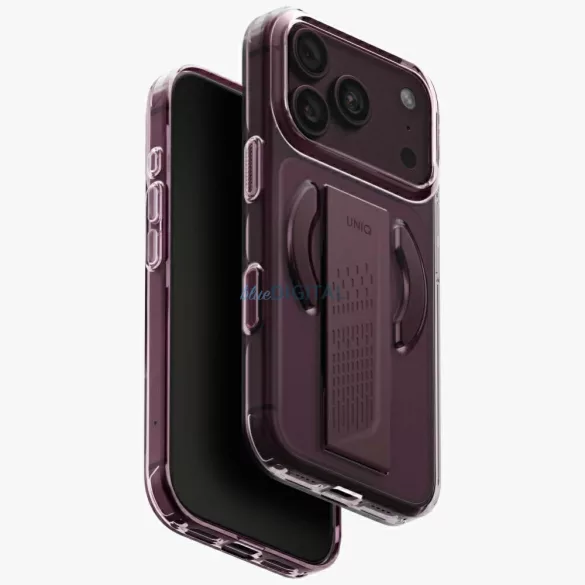 UNIQ Heldro Air MagSafe tok iPhone 18 Pro / 17 Pro - bordó