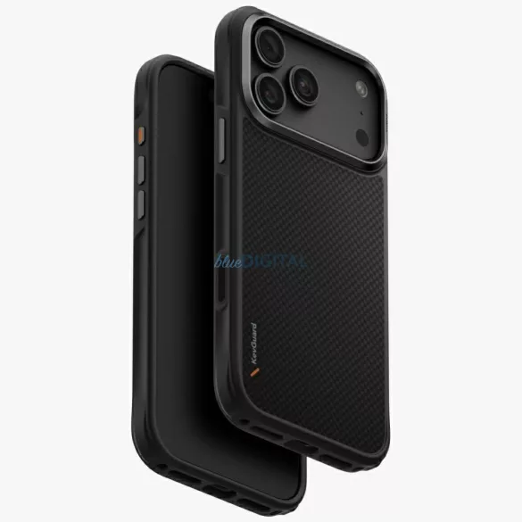 UNIQ Keva MagSafe tok iPhone 18 Pro Max / 17 Pro Max - fekete