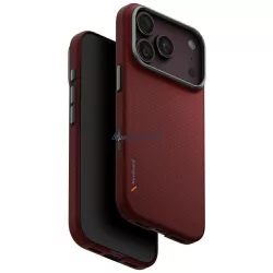 UNIQ Keva EDGE MagSafe tok iPhone 18 Pro / 17 Pro - piros