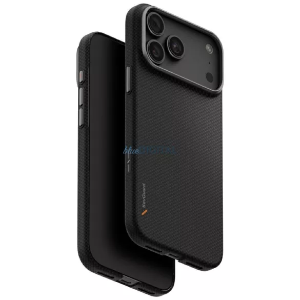UNIQ Keva EDGE MagSafe tok iPhone 18 Pro Max / 17 Pro Max - fekete