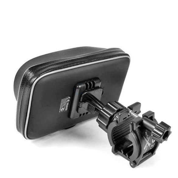 Univerzális kerékpárra/motorkerékpárra szerelhető, vízálló telefontartó -       Extreme-167 Shield - fekete