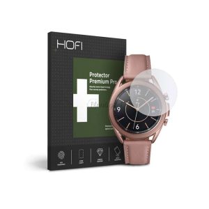 HOFI Glass Pro+ üveg képernyővédő fólia - Samsung Galaxy Watch 3 (41 mm) -      átlátszó