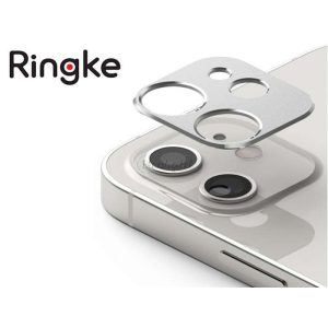 Ringke Camera Sytling hátsó kameravédő borító - Apple iPhone 12 - ezüst