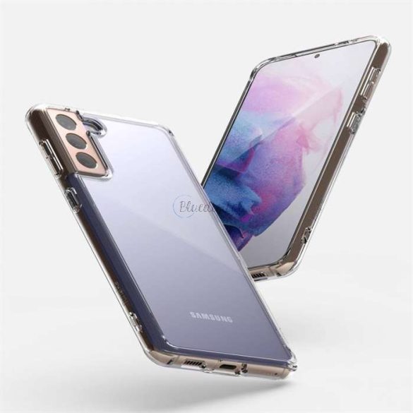 Samsung G996F Galaxy S21+ ütésálló hátlap - Ringke Fusion - átlátszó