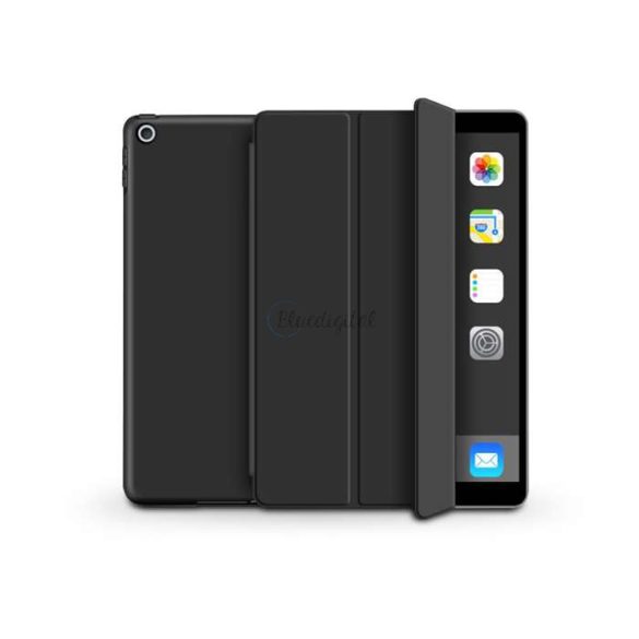 Apple iPad 10.2 (2019/2020/2021) tablet tok (Smart Case) on/off funkcióval      -Tech-Protect - fekete (ECO csomagolás)