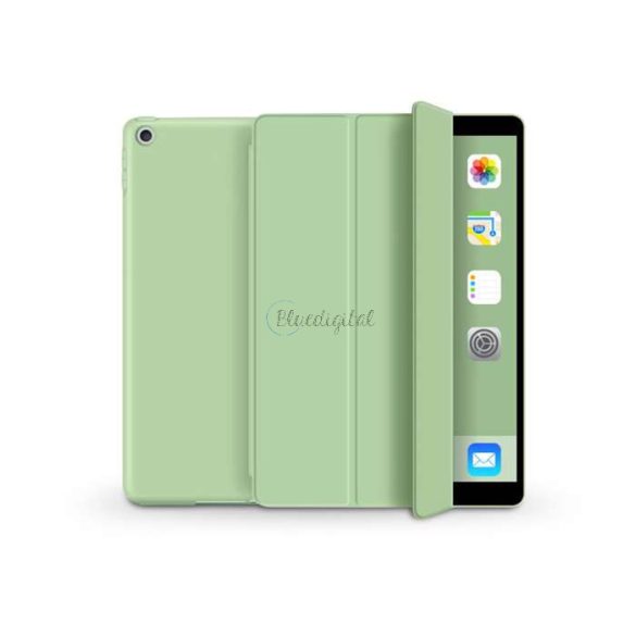 Apple iPad 10.2 (2019/2020/2021) tablet tok (Smart Case) on/off funkcióval -    Tech-Protect -  kaktusz zöld (ECO csomagolás)