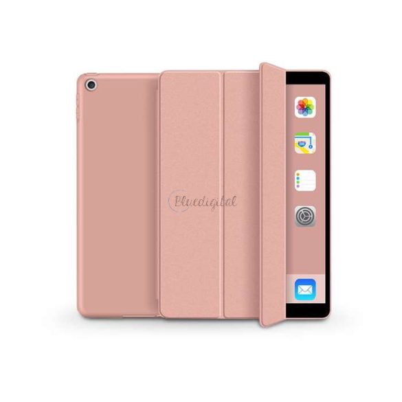 Apple iPad 10.2 (2019/2020/2021) tablet tok (Smart Case) on/off funkcióval -    Tech-Protect - rose  gold (ECO csomagolás)