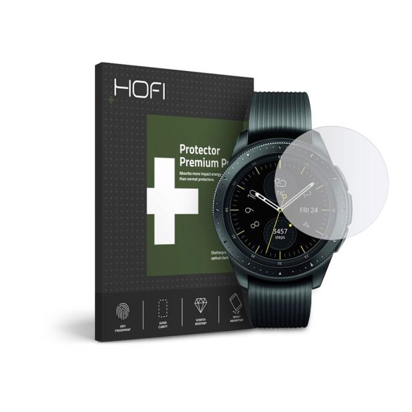 HOFI Glass Pro+ üveg képernyővédő fólia - Samsung Galaxy Watch (42 mm) -        átlátszó