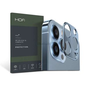 HOFI Metal Camera Sytling hátsó kameravédő borító - Apple iPhone 13 Pro/13 Pro  Max - kék