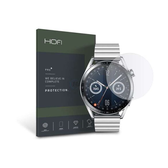 HOFI Glass Pro+ üveg képernyővédő fólia - Huawei Watch GT 3 (46 mm) - clear