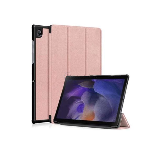 Samsung X200/X205 Galaxy Tab A8 10.5 tablet tok (Smart Case) on/off funkcióval -Tech-Protect - rose gold (ECO csomagolás)