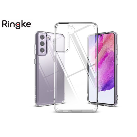 Samsung G990B Galaxy S21 FE 5G ütésálló hátlap - Ringke Fusion - clear