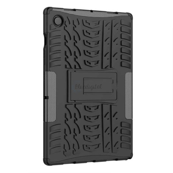 Samsung X200/X205 Galaxy Tab A8 10.5 ütésálló tablet tok - Tech-Protect Armorlok- fekete (ECO csomagolás)