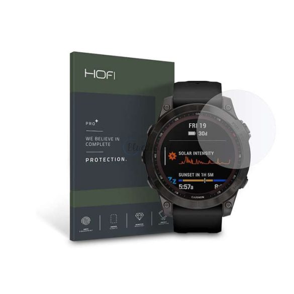HOFI Glass Pro+ üveg képernyővédő fólia - Garmin Fenix 7 - átlátszó