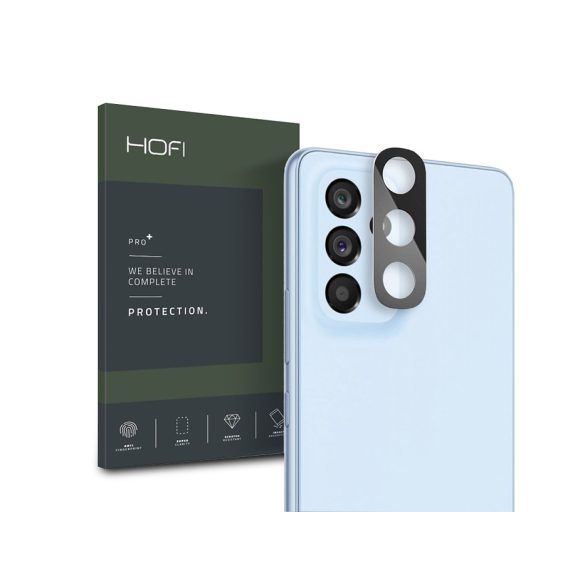 HOFI Pro+ Camera Sytling hátsó kameravédő borító - Samsung A136U Galaxy A13 5G -fekete