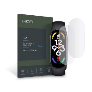 HOFI Hydroflex Pro+ képernyővédő fólia - Xiaomi Mi Smart Band 7 - 2 db/csomag - átlátszó