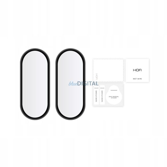 HOFI Hybrid Pro+ Glass üveg képernyővédő fólia - Xiaomi Mi Smart Band 7 - 2     db/csomag - fekete
