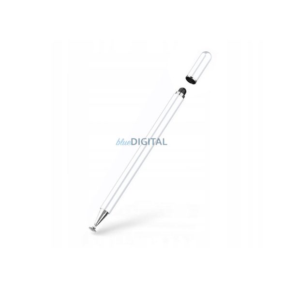 Tech-Protect Charm Stylus Pen érintőceruza - fehér/ezüst