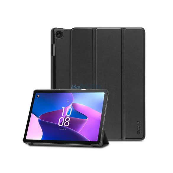 Lenovo Tab M10 10.1 (3rd Gen.) TB-328 tablet tok (Smart Case) on/off funkcióval - Tech-Protect - black (ECO csomagolás)