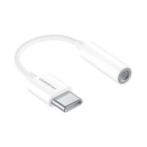 HUAWEI audió adapter kábel (3.5mm jack aljzat - Type-C) FEHÉR