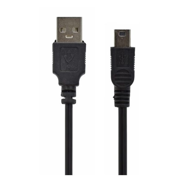 Adatkábel (miniUSB) FEKETE